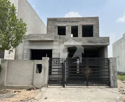 5 MARLA SINGLE STORY GREY STRUCTURE FOR SALE
