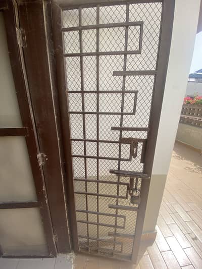 metal door