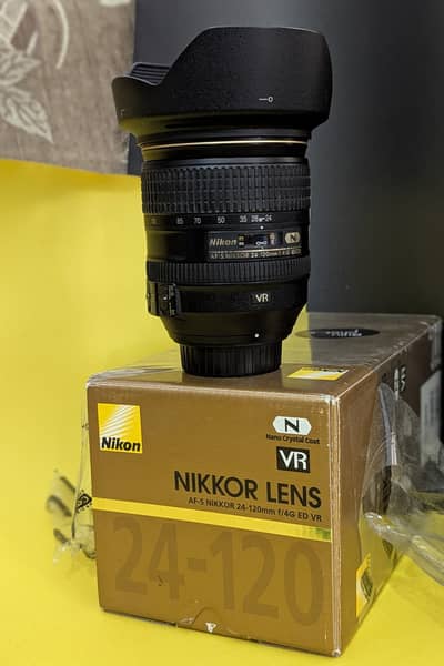 NIKON AF-S NIKKOR Lens 24-120mm f/4 G ED VR