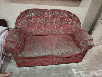 6 Seter Sofa Set wood made