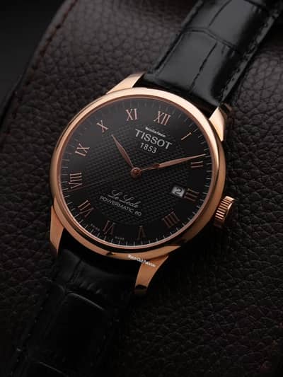 Tissot Le locle Poweramtic 80 brand new 39.5mm rose gold sapphire