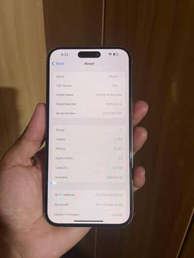 iPhone 14 Pro Max 1 TB