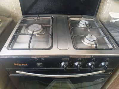 Corona C47 3 Burner Gas Cooking Range with Oven - All Working