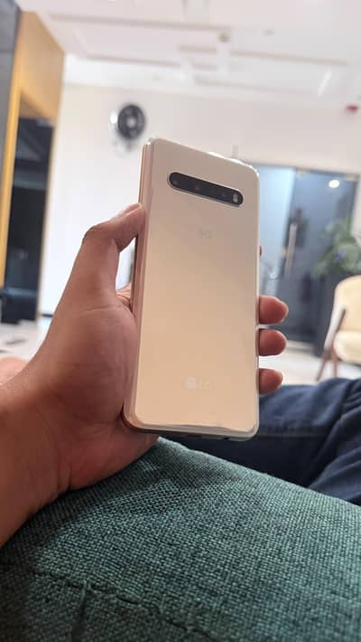 LG V60 ThinQ 5G 6 white colour 6 GB ram For Sale