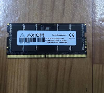 Axiom 32GB DDR5 4800MHz Laptop RAM – SO-DIMM