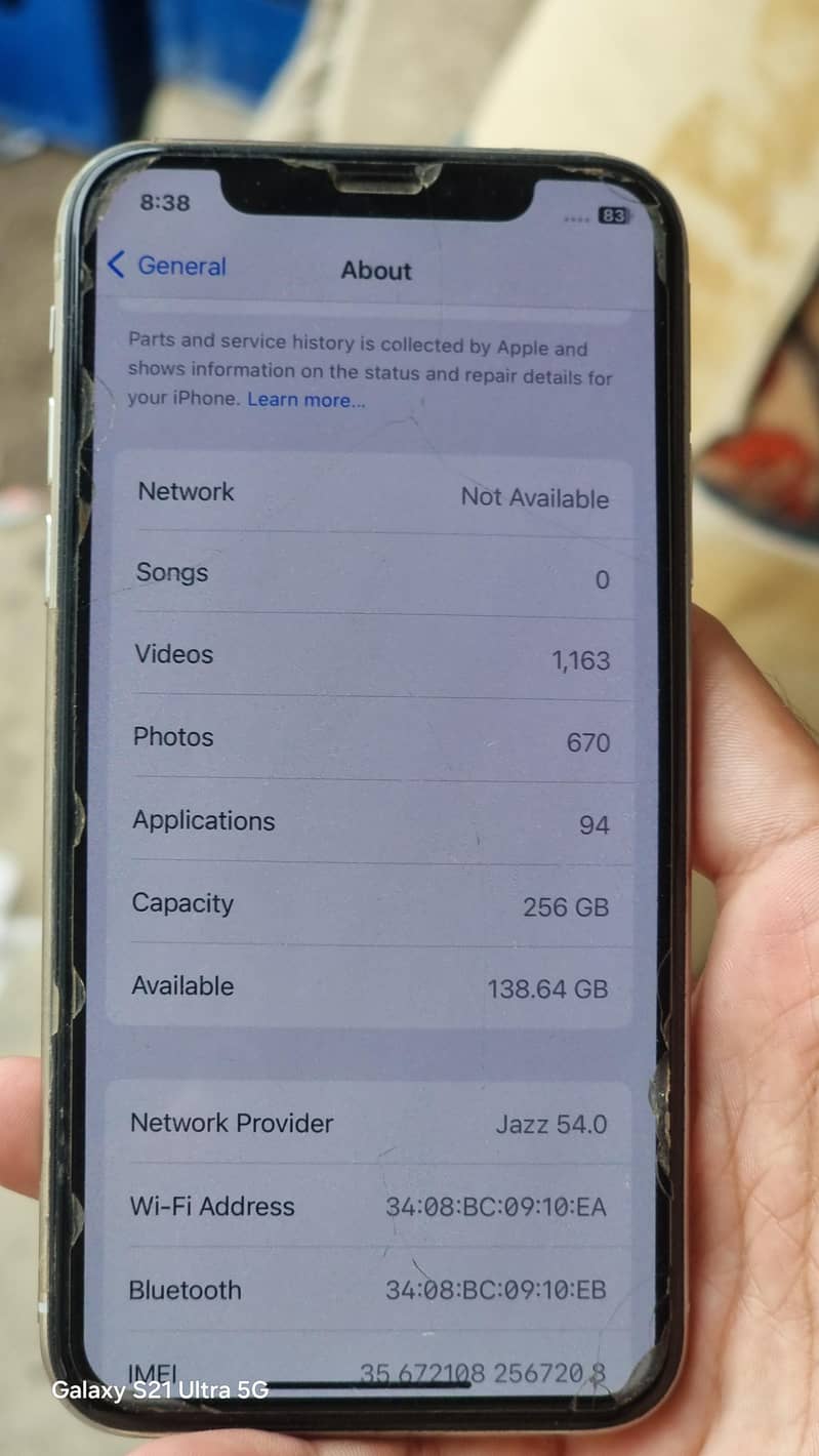 Apple iPhone X 8
