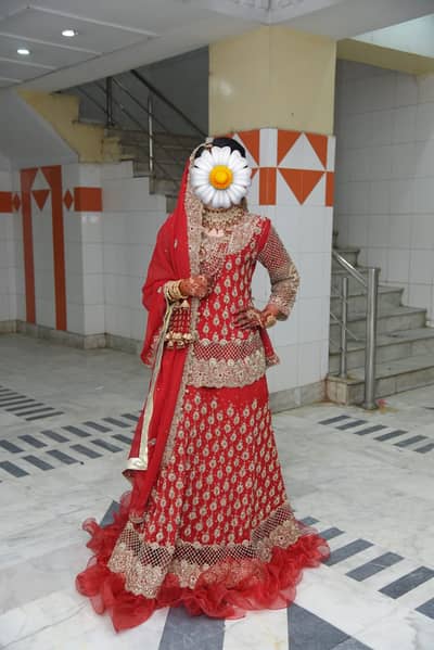 Heavy bridal lehnga