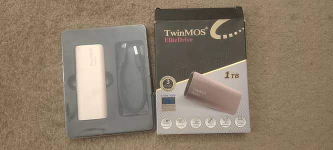 TwinMOS Portable EliteDrive 3.2/ SSD Hard Drive 1TB STORING