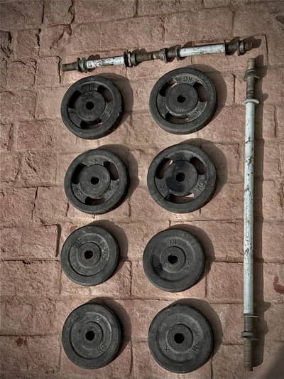 Home gym set