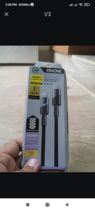 Data Cable Fast Charging Type-C to IOS