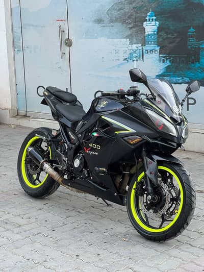 Kawaski 400cc dual cylinder 2019 model