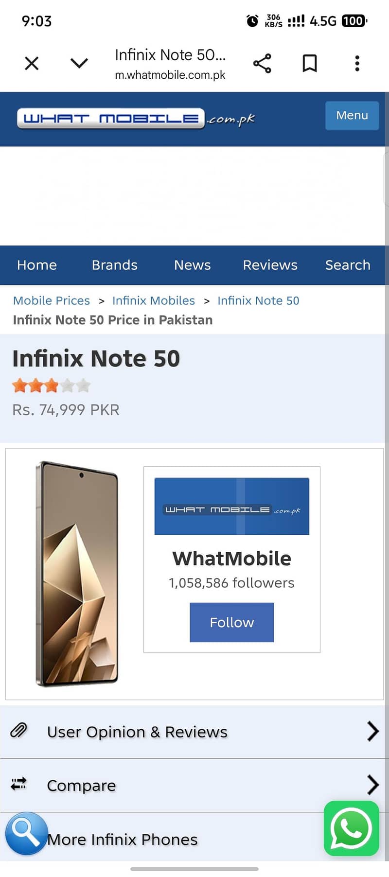 Infinix Note 50 0
