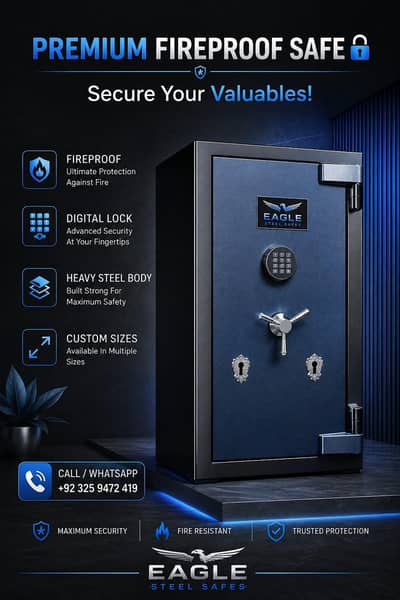 Gun Safe | Fireproof Safe | Heavy Duty Steel Safe