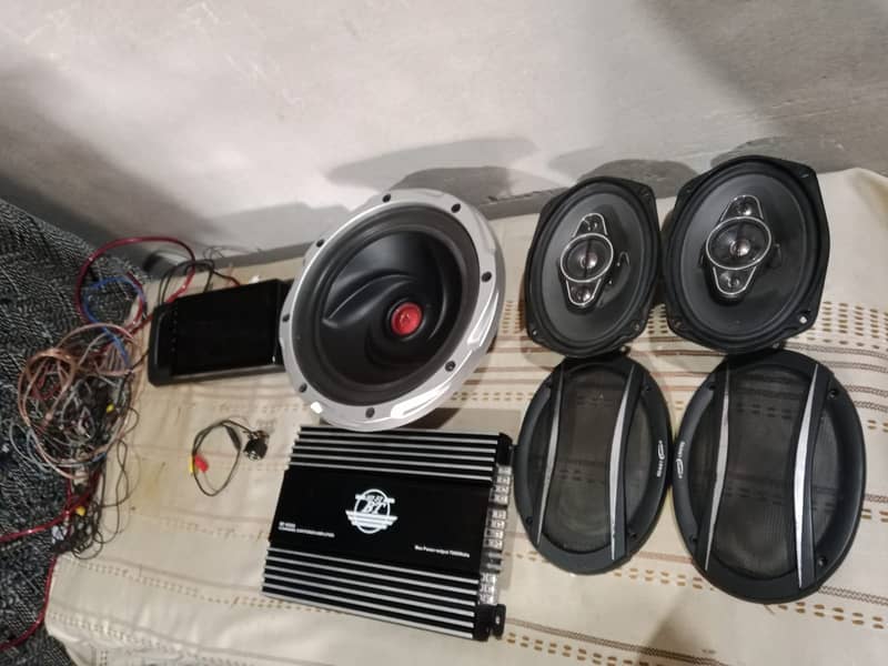Speakers Amplifier Andriod back camera Boxes 7
