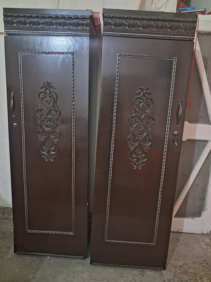 2 single cupboards 2