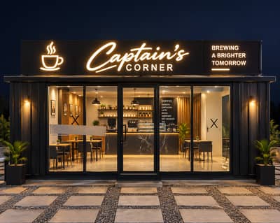 cafe container resturant container tuck shop road side cart office
