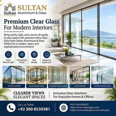 Aluminium & Glass Work Services | Doors, Windows & Partitions