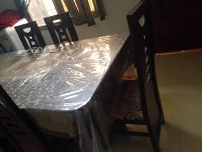 need 6 chair table 03153984134 contact num . . .