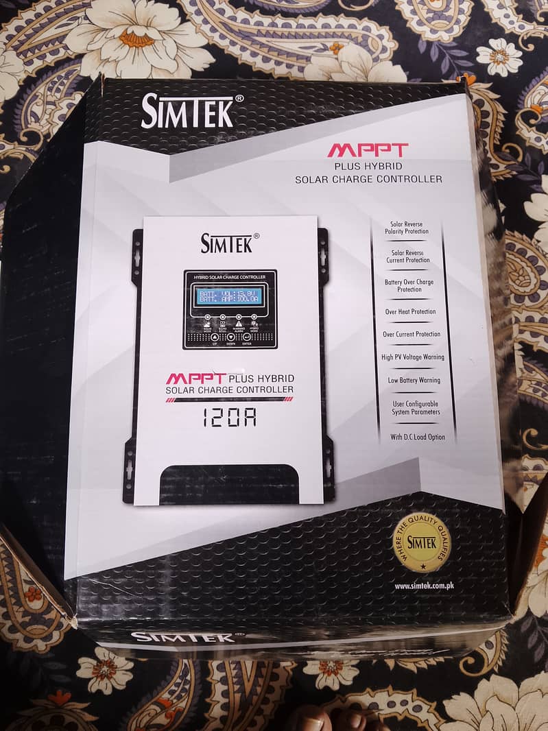 SIMTEK 120 ampere charge controller 6