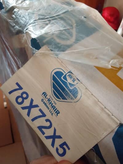 Al Khair Mattress 78×72 – Almost Brand New For Sale