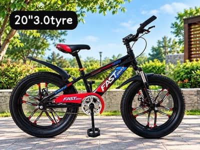 New FAST Sports Alloy Rim Fat Tyre 3.0 Limited Edition New box pack