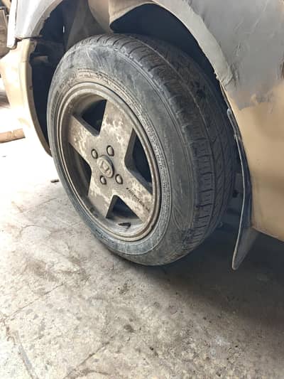allow rims with tyres