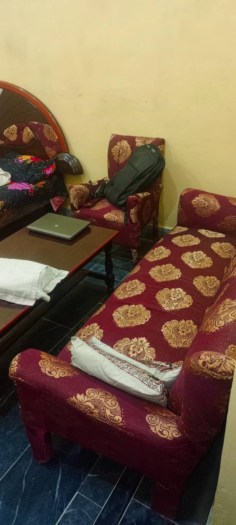 1 Bed+Sofa Set+Chair Set 2