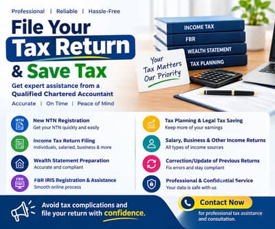 Be Filer Today | File Your Tax Returns and Save Tax | FBR Expert