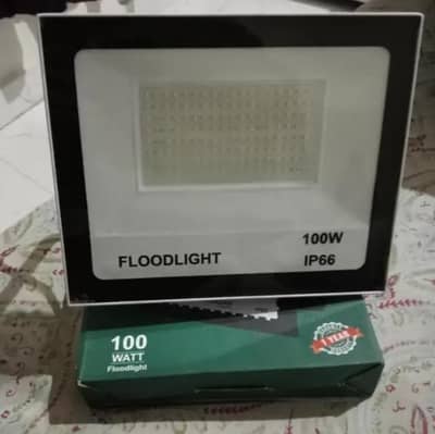 AL-BADAR 100 Watt Flood Light - IP65 Waterproof Outdoor LED Floodlight