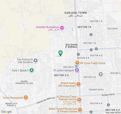 Plot For Sale Surjani Town Sector 5A West Open