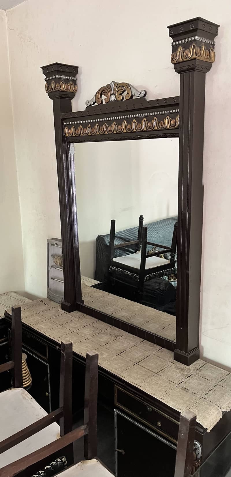 Bed, Dressing & Dining Table 1