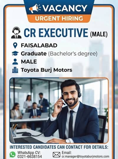 CR Executive (Male)