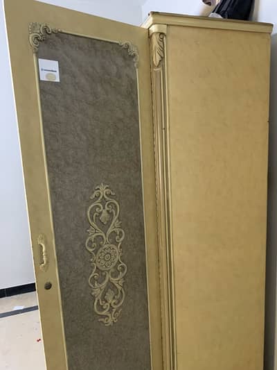 3 door pure shishum wood wardrobe