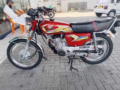 Honda cg 125   25 model total geniune