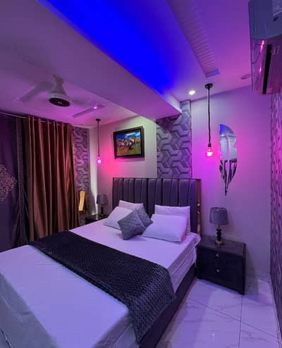 Bahria town Lahore one bedroom apartments daily basis rent