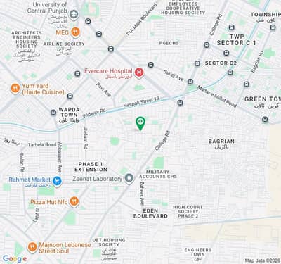 **1 Kanal Residential Plot for Sale PCSIR Staff Colony, Block D**