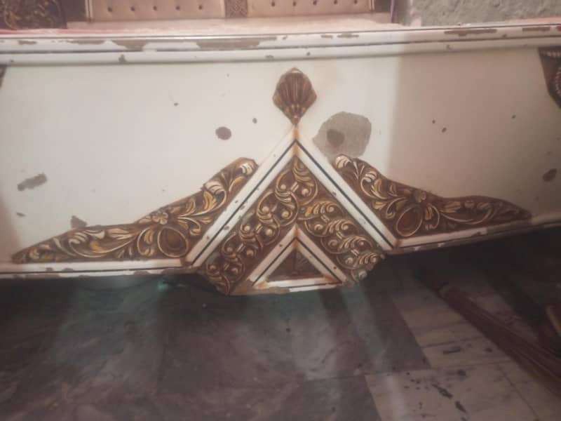 bed with side tables and dressing table 7