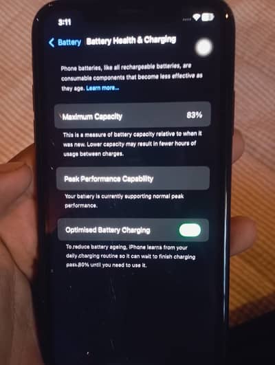 I phone xr black color  128 Gb