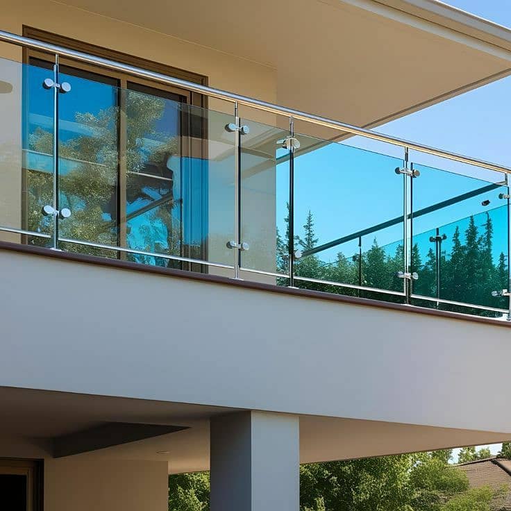 Aluminium Doors & Windows / Office Glass Partitions / Glass Railings ...