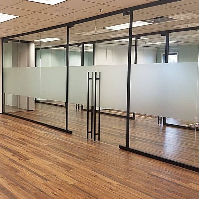 Aluminium Doors & Windows / Office Glass Partitions / Glass Railings ...