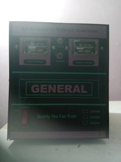 GENERAL AC AUTOMATIC STABLIZER FOR SALE