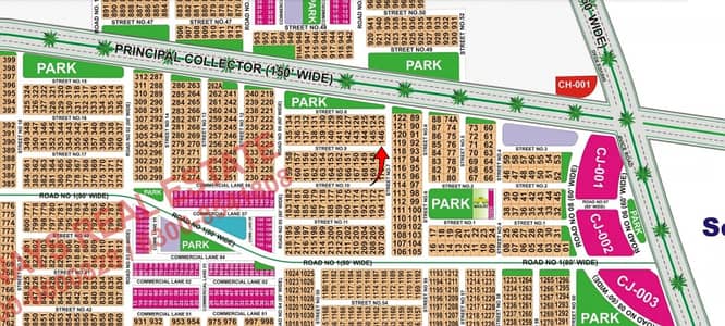 1 Kanal Prime Corner Residential Plot for Sale Sector J