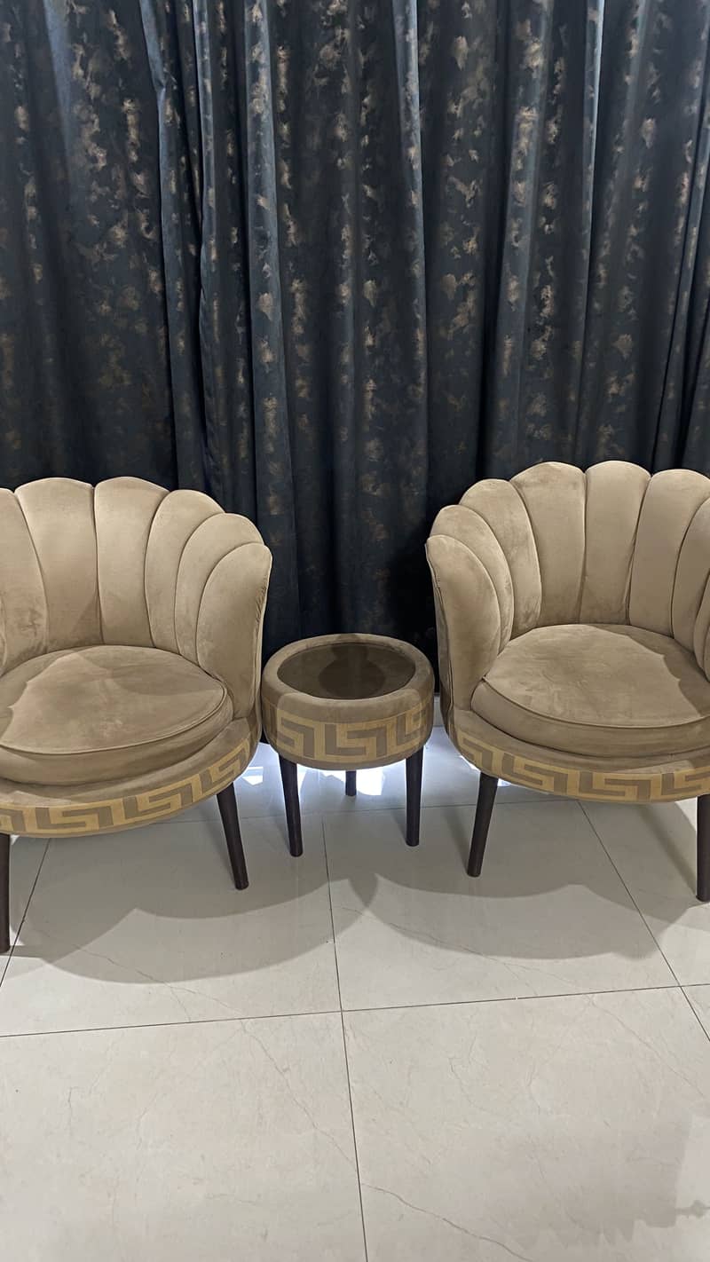 Sofa seat pair 1
