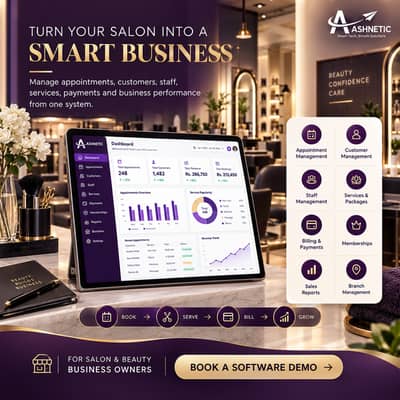 Saloon & Parlour Software | Appointment + Billing