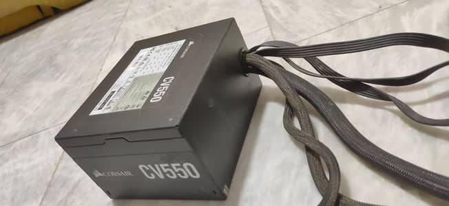 Corsair CV550 550W 80+ Bronze Power Supply Condition 10/10