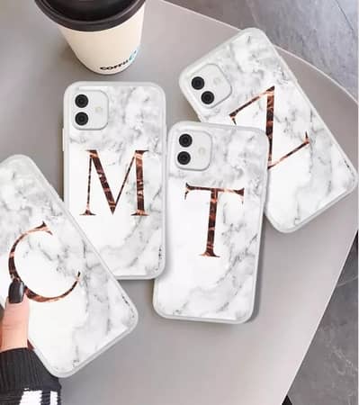 Marble Alphabet Customize Printed Case