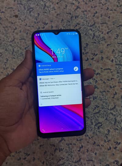 Infinix Hot 8 4/64 PTA official approve not Smart