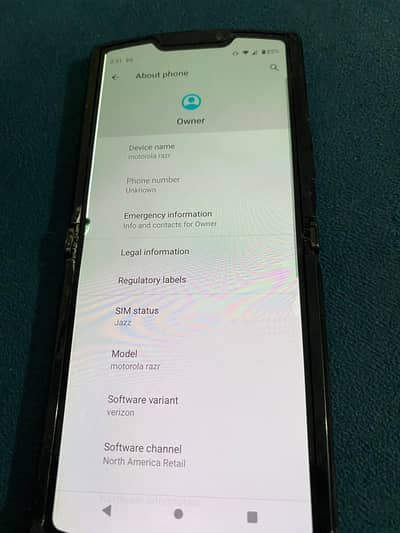 Motorola Razr 1 Generation