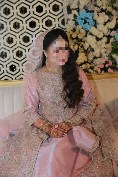 Walima gown with lehnga