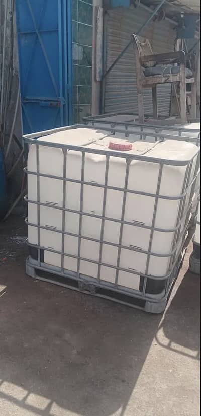 IBC TANK FOR SALE IN KARACHI SLIGHTLY USE